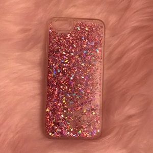 Rose gold glitter phone case for iPhone 6 and 6S